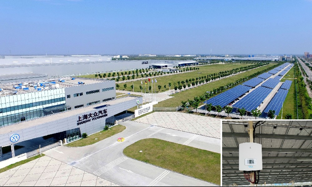 上海大众太阳能光伏车棚